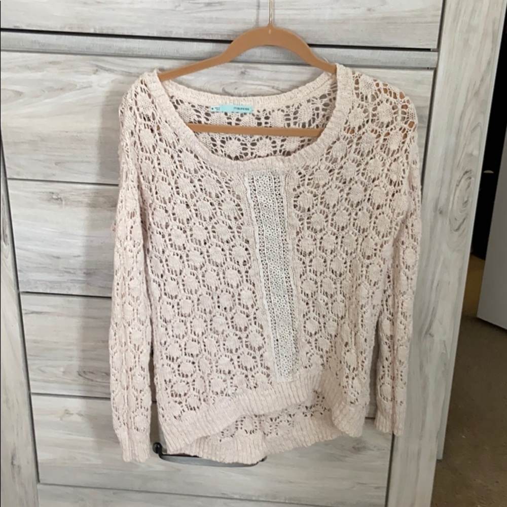Size medium ivory sweater